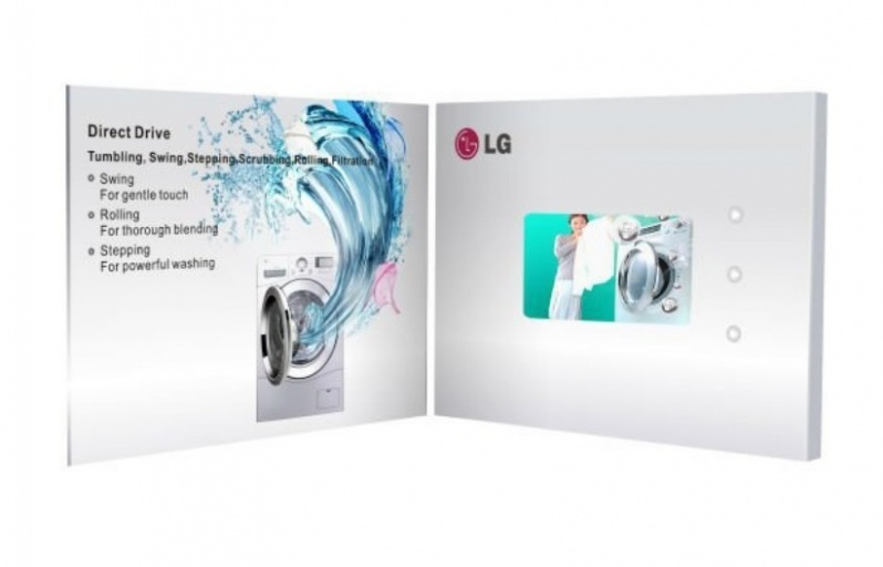 convite video paper com tela LED Itupeva