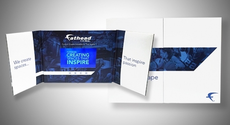 Convite Video Paper com Tela LED