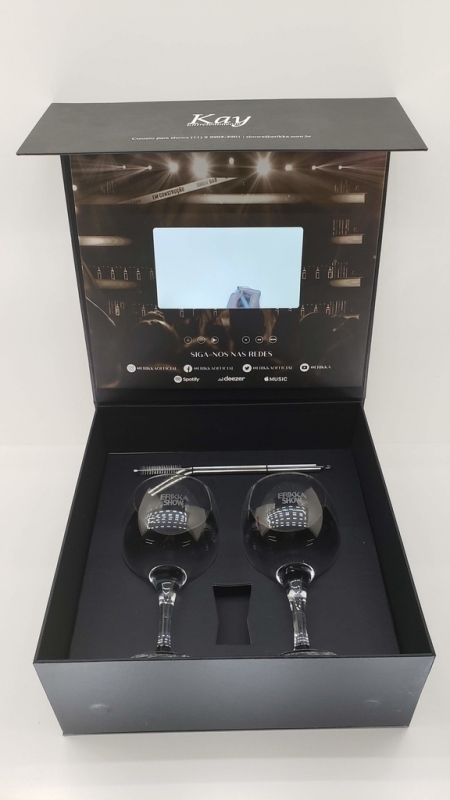 material interativo multimídia para ação de vendas Araras