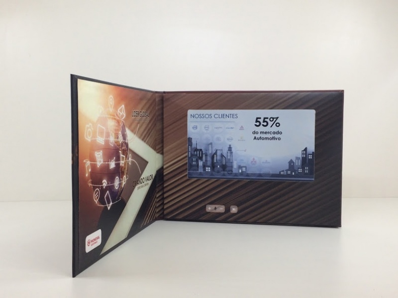 quanto custa vídeo papers convite em tela led Minas Gerais